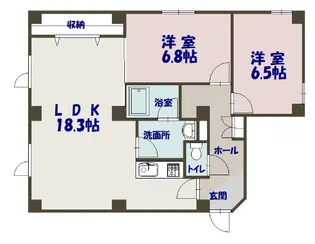 シャトレー3.1【1階】の間取り