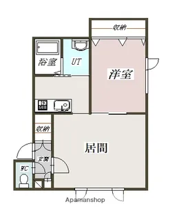 DUCKSBILL【2階】の間取り