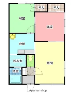 グレースコート【2階】の間取り