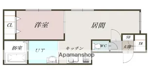 LANA C棟【103号室】の間取り