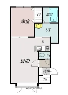 キャンディA【2階】の間取り