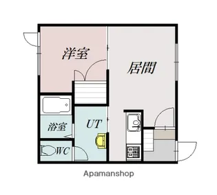 プチメゾン21【1階】の間取り