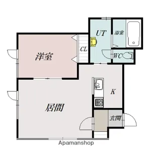 OLIVEⅥ【201号室】の間取り