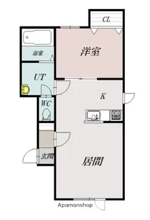 OLIVEⅥ【202号室】の間取り