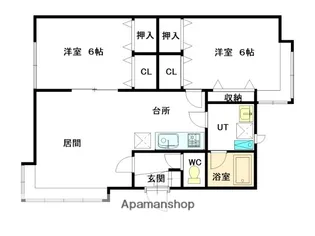 エスペランス【2階】の間取り