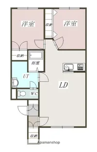 ETERNAL【2階】の間取り