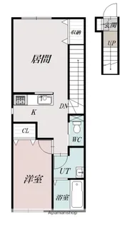 NEO−AT【203号室】の間取り
