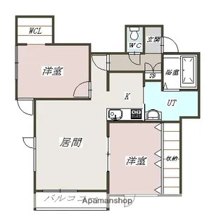 クレジスト宮下通EAST【1階】の間取り