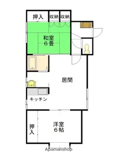 コーポモリヤ【1階】の間取り