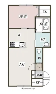 ATER【1階】の間取り