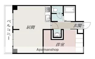 GRAND WACORE【6階】の間取り