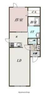 HANA GRACEA【1階】の間取り