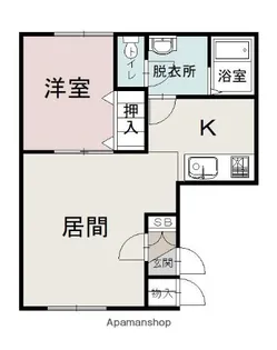 R&M FIRST【2階】の間取り