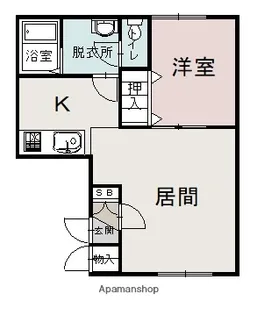 R&M FIRST【1階】の間取り