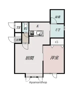 ファーストスター富良野【2階】の間取り