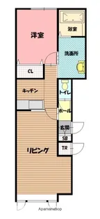 Belle B棟【1階】の間取り