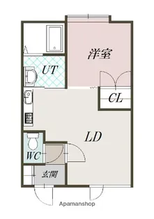 ウィステリア【106号室】の間取り
