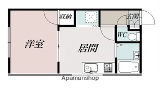 ボナール川端【1階】の間取り