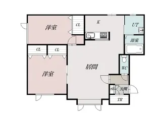 シティⅤ【1階】の間取り