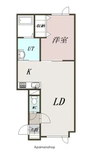 ザ・トップジュンⅡ【1階】の間取り