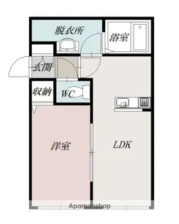 メゾン・ドゥ・パイン【2階】の間取り