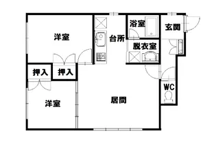 NKー【1階】の間取り