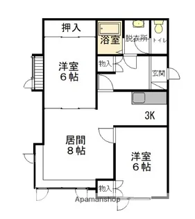 J&N【2階】の間取り