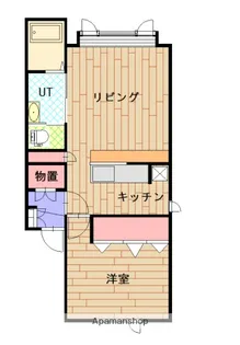 リバティー6・8【1階】の間取り