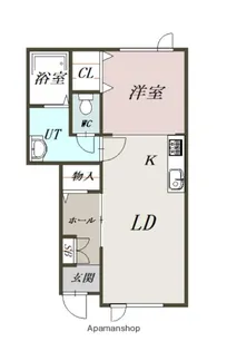 CHOUETTE豊岡Ⅰ【1階】の間取り