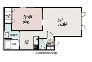 GRACE【1階】の間取り