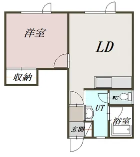 K.AP【2階】の間取り