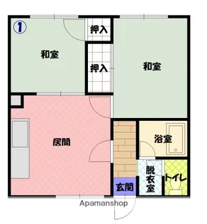 ロワール曙【2階】の間取り