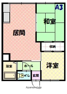吉田マンションC棟【1階】の間取り