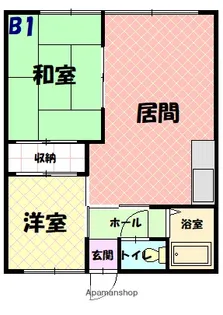 吉田マンションC棟【2階】の間取り