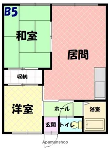 吉田マンションC棟【2階】の間取り