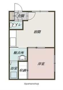 カーサグレース【201号室】の間取り