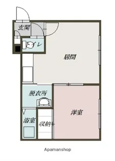 カーサグレース【2階】の間取り
