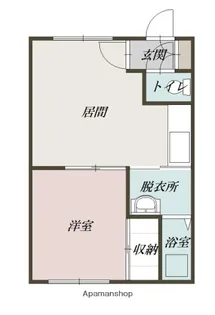 カーサグレース【2階】の間取り
