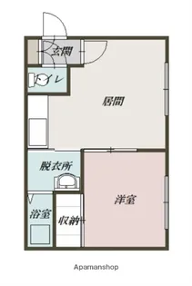 カーサグレース【1階】の間取り