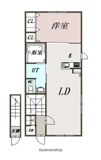 Gアザラシ【203号室】の間取り