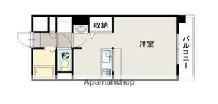 アピアビル日赤前【4階】の間取り
