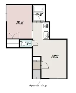 サイレンスミキB棟【102号室】の間取り