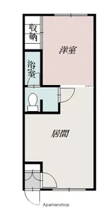 スカイハイツ大町A【110号室】の間取り