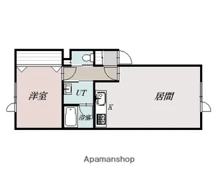 ステラードヒルズ【204号室】の間取り