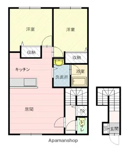 MY ROOM【2階】の間取り
