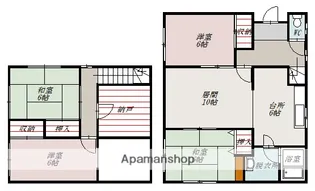 北海道旭川市緑が丘東五条1丁目【一戸建】の間取り