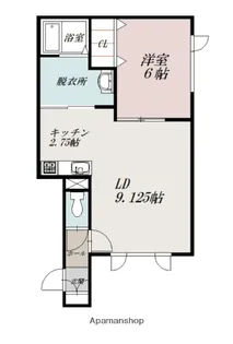 MOANA(モアナ)【2階】の間取り