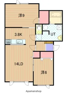 GRAN STAGEⅢ【101号室】の間取り