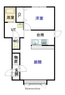 ウインク423【2階】の間取り