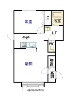 ウインク423【1階】の間取り